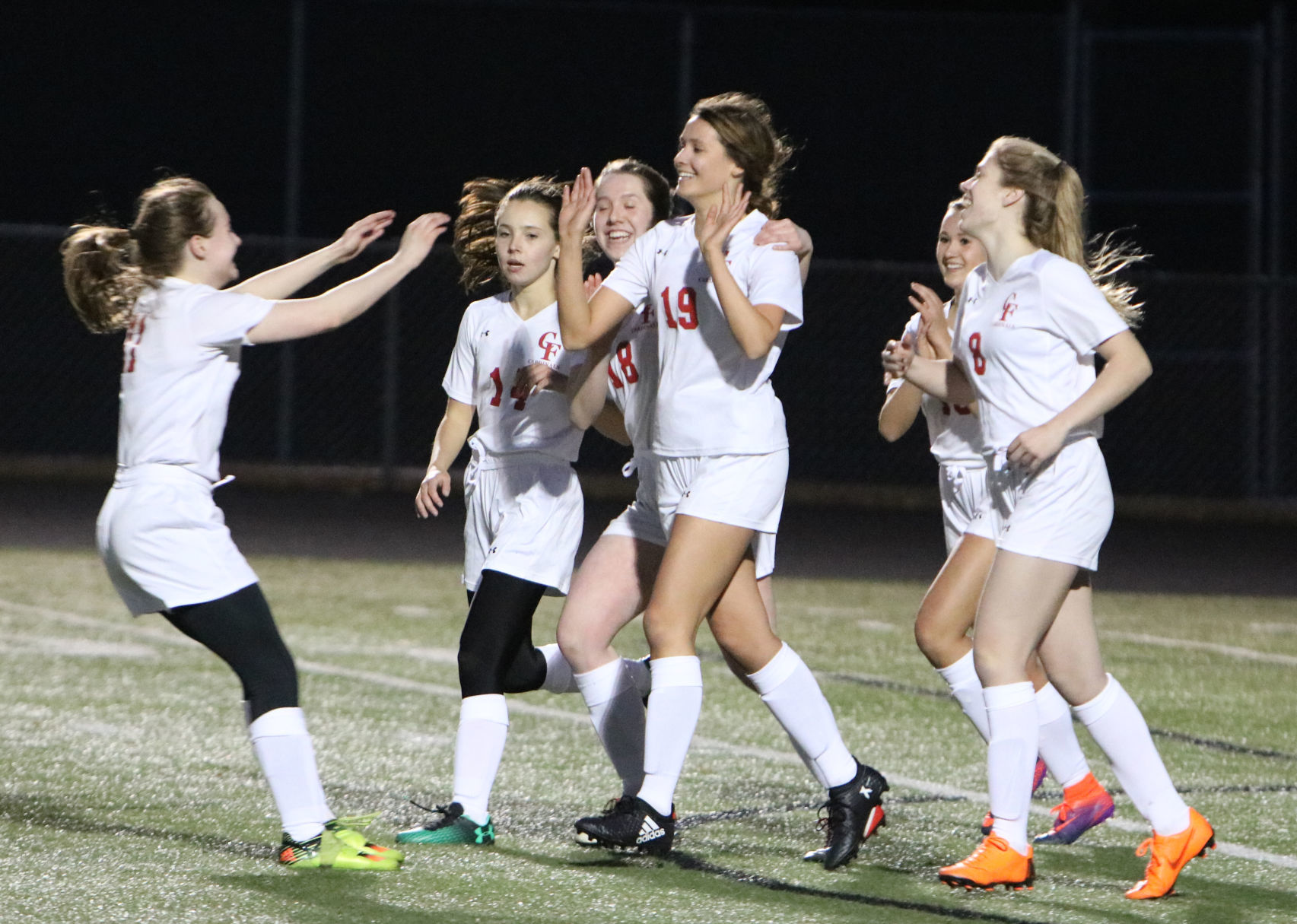 Rice Lake at Chi-Hi girls soccer 4-12-18